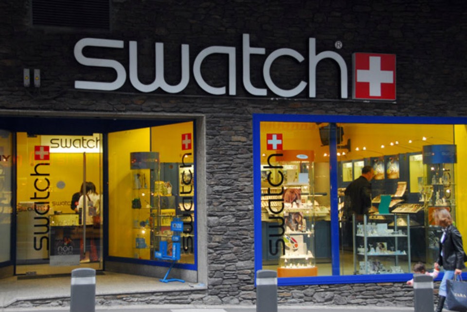 store bán lẻ đồng hồ swatch