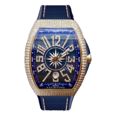 Franck Muller Yachting V41 Gold Diamonds