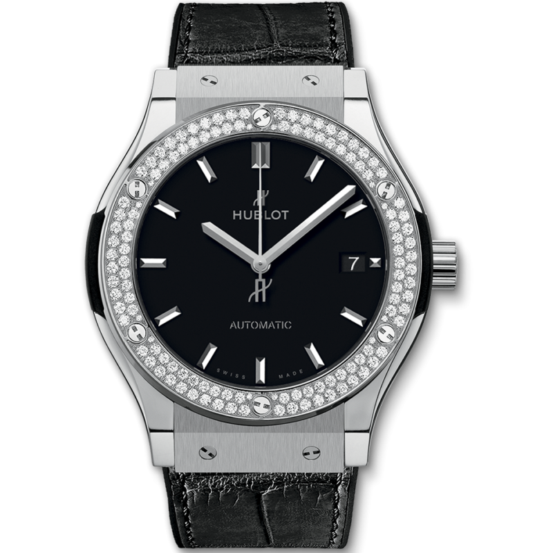 Hublot Classic Fusion 38mm Benzel Custom Diamonds