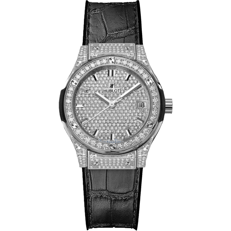 Hublot Classic Fusion Full Diamonds 33mm