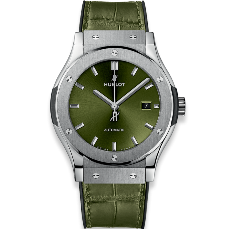 Hublot Classic Fusion Green Titanium 42mm