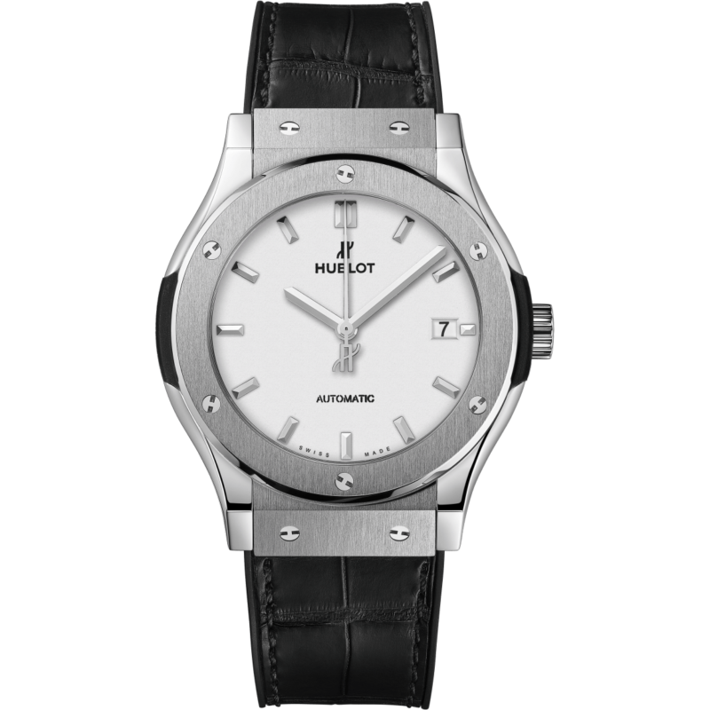 Hublot Classic Fusion Opaline Dial Titanium Automatic 42mm