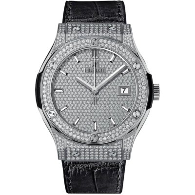 Đồng Hồ Hublot Classic Fusion Titanium Full Pave Automatic 38mm