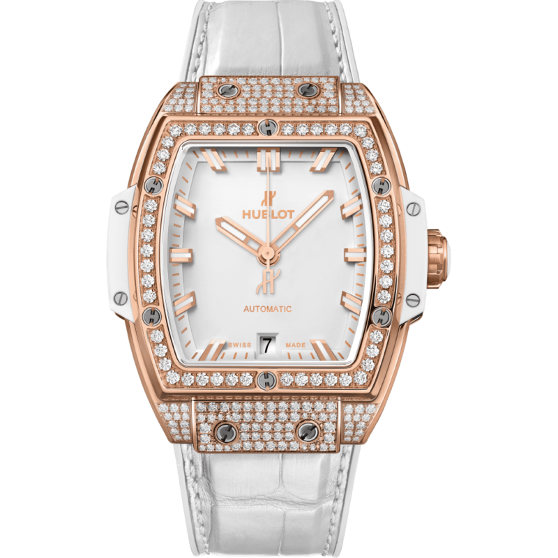 Hublot Spirit Of Big Bang King Gold White Pave 39mm