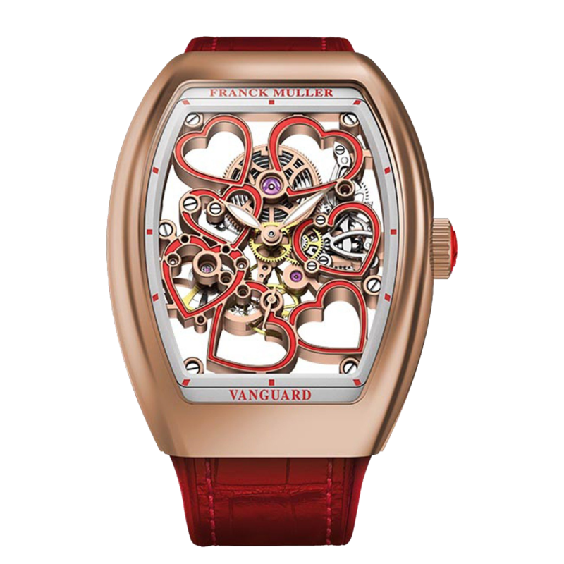 franck muller the vanguard heart skeleton