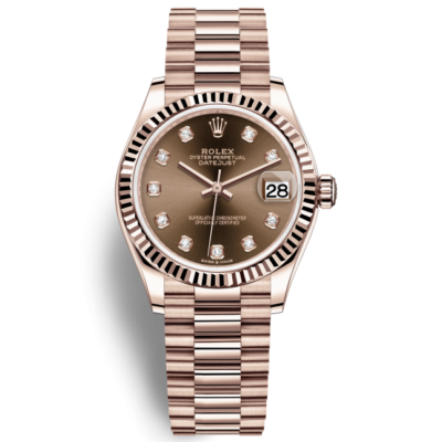 rolex datejust 31 278275 mat so chocolate