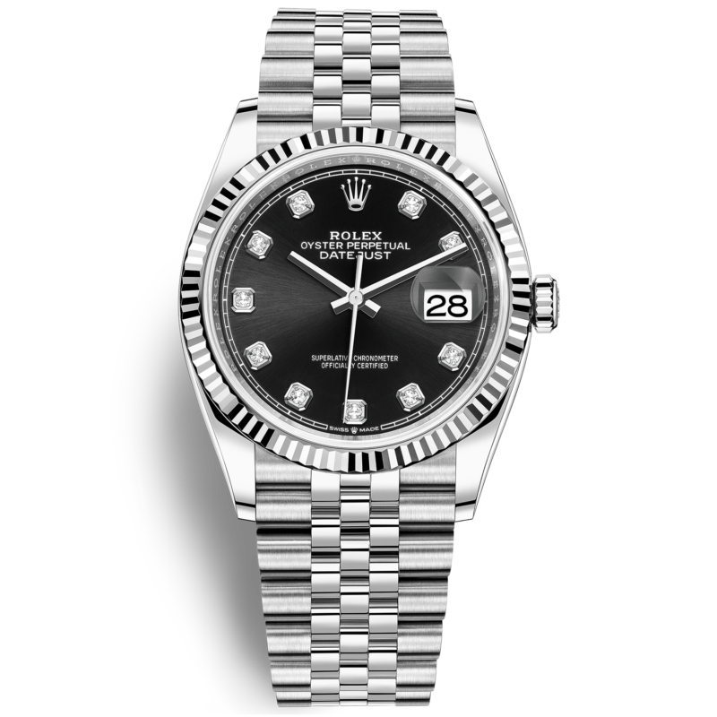 rolex datejust 36 126234 mat so den nam kim cuong