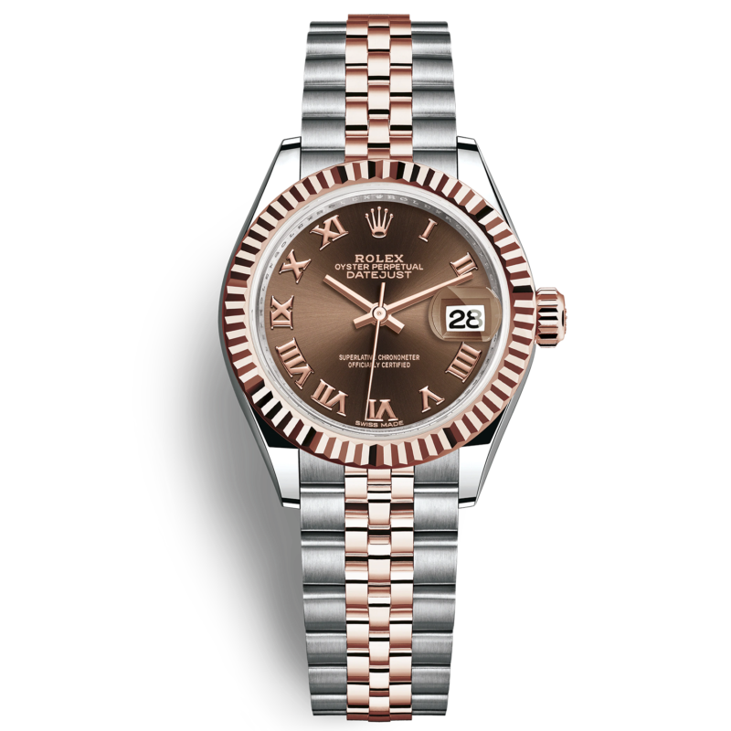 rolex lady datejust 279171 mat so chocolate coc so la ma