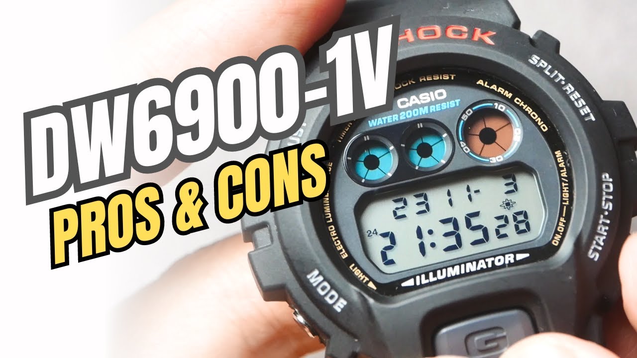Đồng hồ G-Shock DW-6900 1VDR 12 Đồng hồ G-Shock DW-6900 1VDR