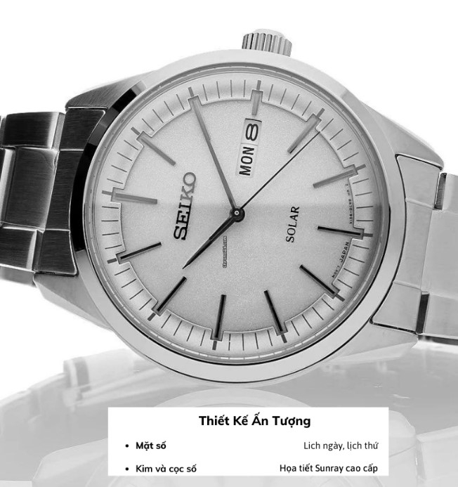 Đồng hồ Seiko năng lượng mặt trời, tất tần tật về cỗ máy thời gian này 12 Đồng hồ Seiko năng lượng mặt trời - Cỗ máy thời gian tự động lên dây cót