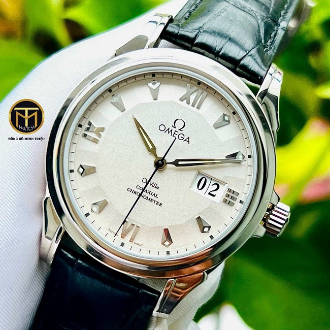 Cách chọn mua đồng hồ Omega CoAxial Chronometer dây da 7 Cách chọn mua đồng hồ Omega CoAxial Chronometer dây da