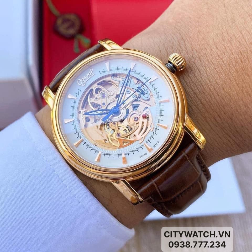 Thiết kế và tính năng của đồng hồ Ogival cá nhảy 7 Thiết kế và tính năng của đồng hồ Ogival cá nhảy
