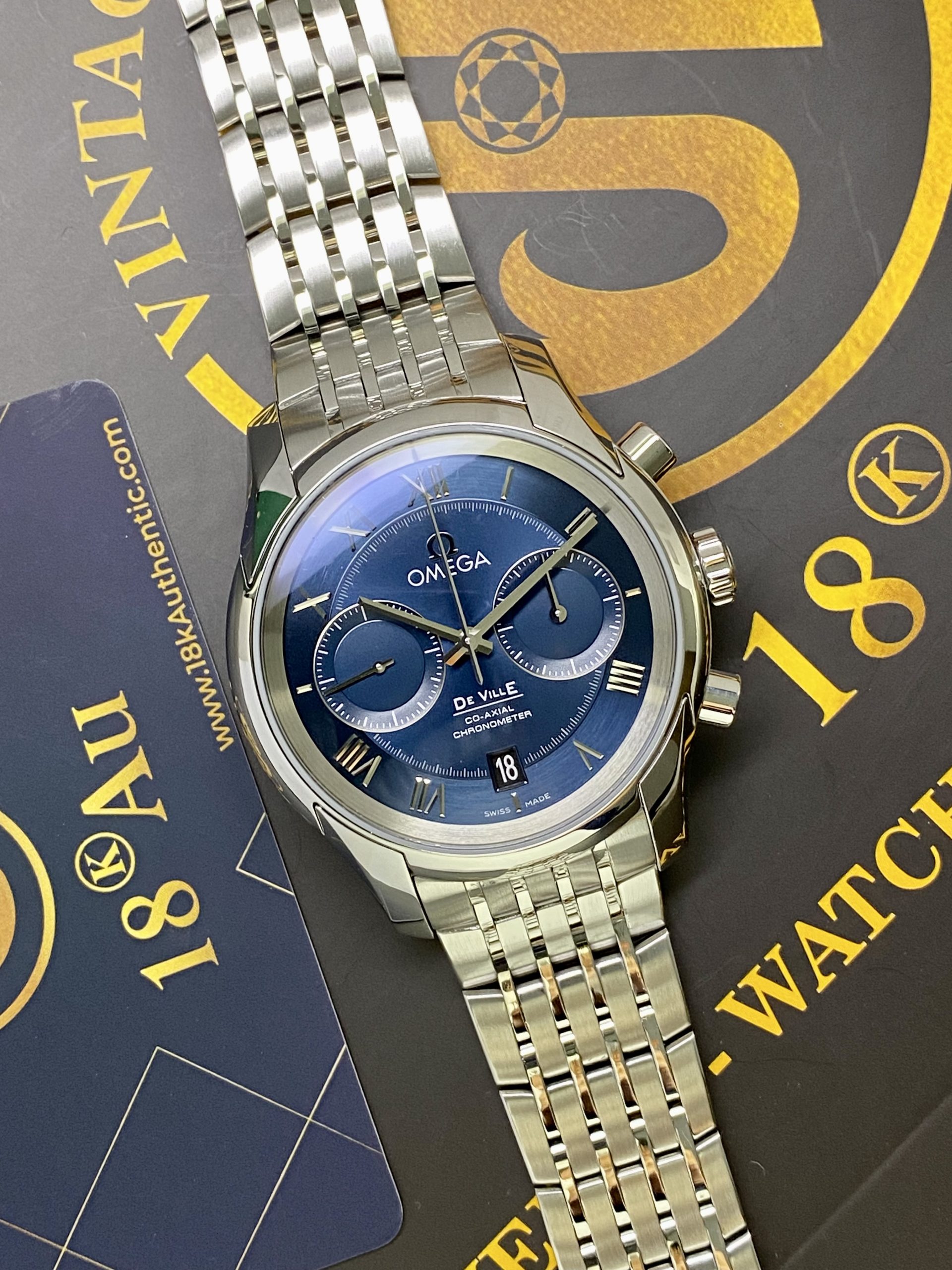 Đồng hồ Omega De Ville CoAxial Chronometer 26 Đồng hồ Omega De Ville CoAxial Chronometer