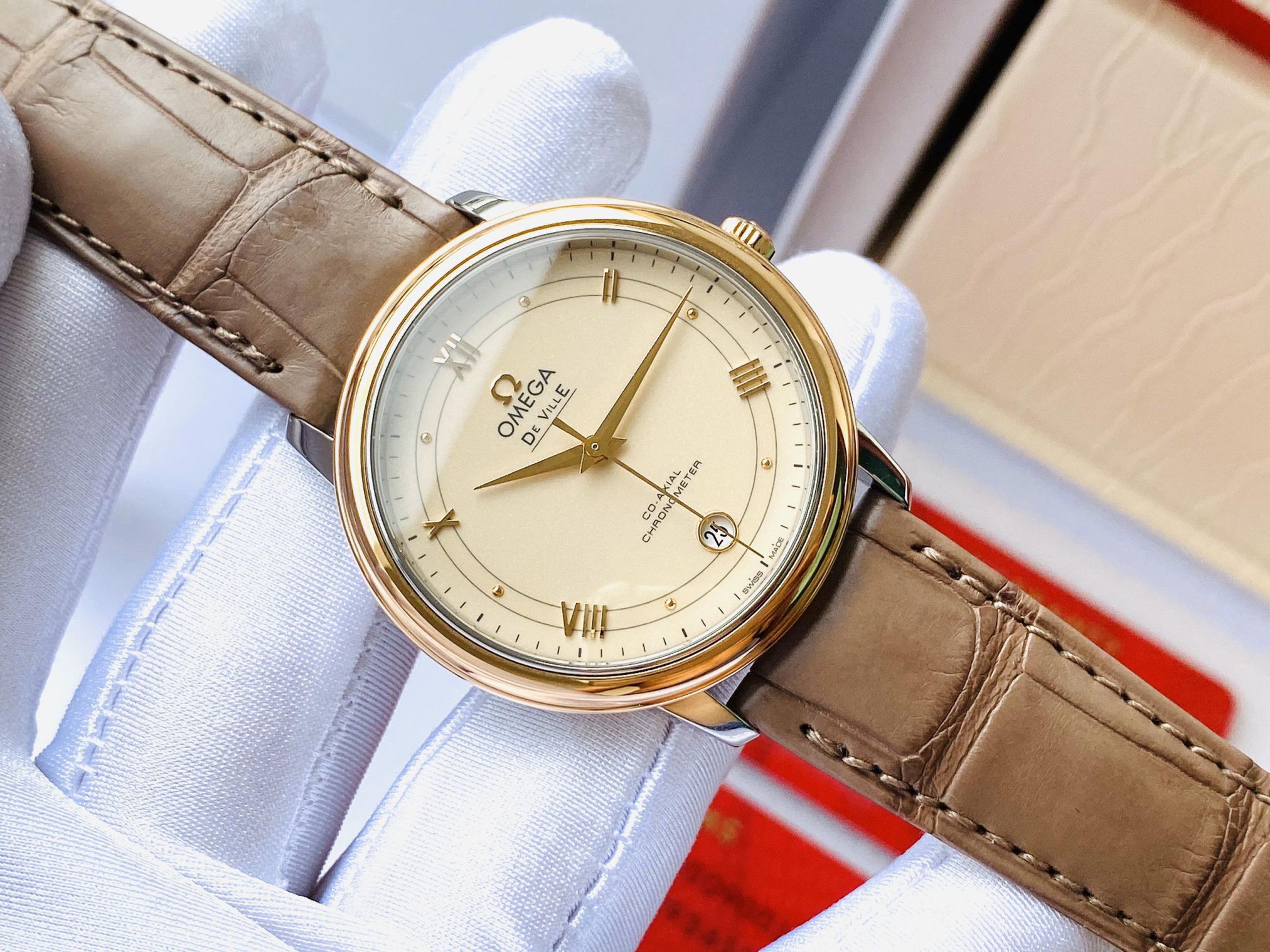 Đồng hồ Omega De Ville CoAxial Chronometer 19 Đồng hồ Omega De Ville CoAxial Chronometer