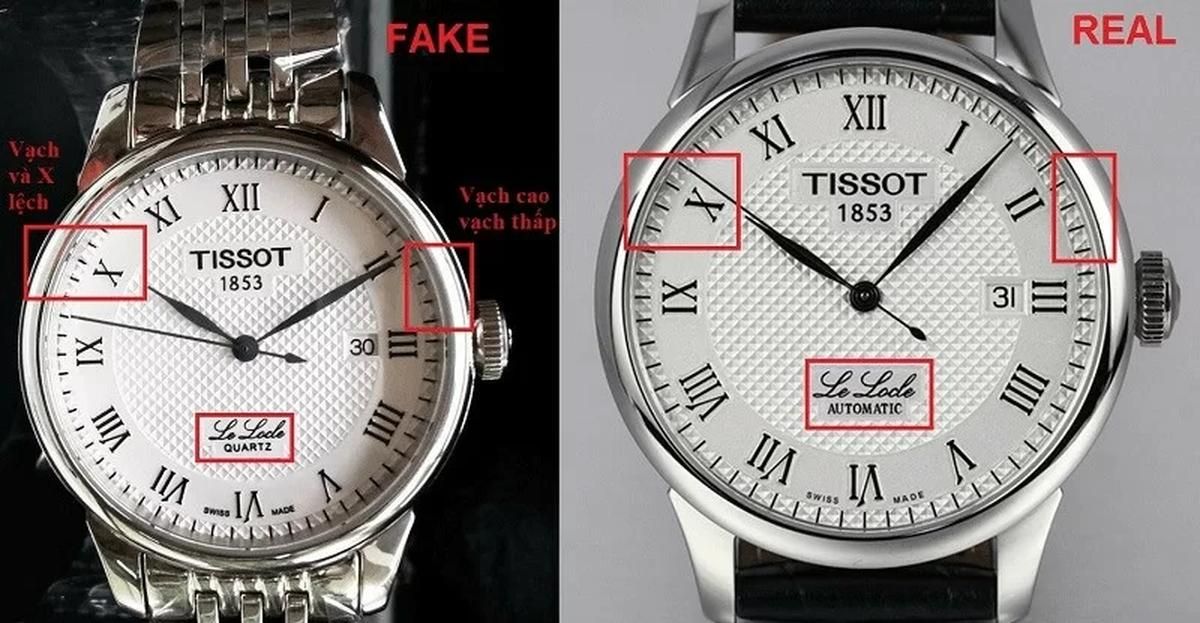Đồng Hồ Tissot 1853 Máy Nhật: Bí Mật Phân Biệt Thật Giả