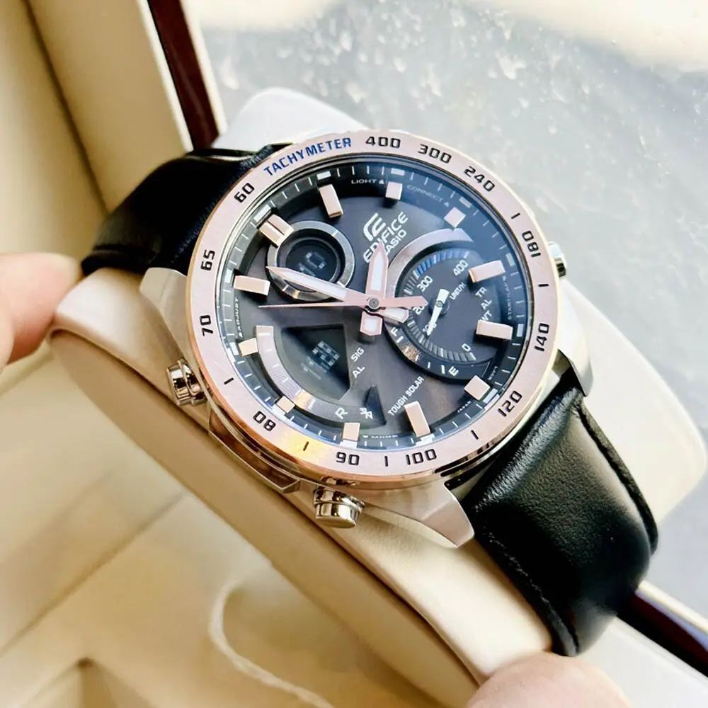 Đồng hồ Casio nam dây da – Vẻ đẹp lịch lãm vượt thời gian 12 Đồng hồ Casio nam dây da – Vẻ đẹp lịch lãm vượt thời gian